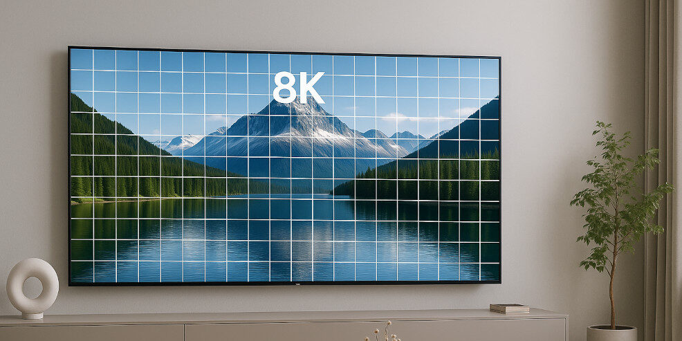 8K-Fernseher kaufen: Welchen Mehrwert bieten 8K-TVs gegenüber 4K-Auflösung?