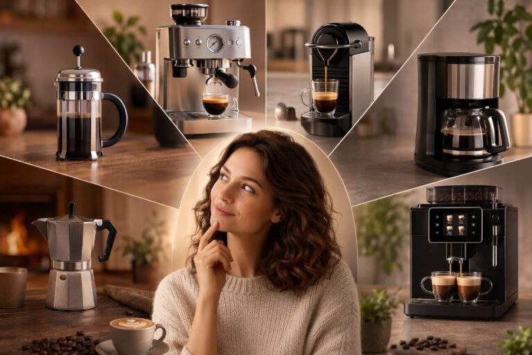 Welcher Kaffeemaschinen Typ bist du?